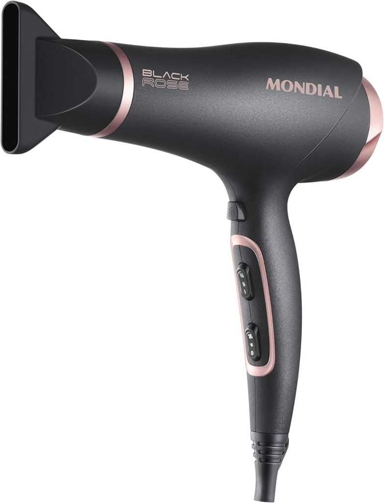 Secador Mondial Black Rose 2000W