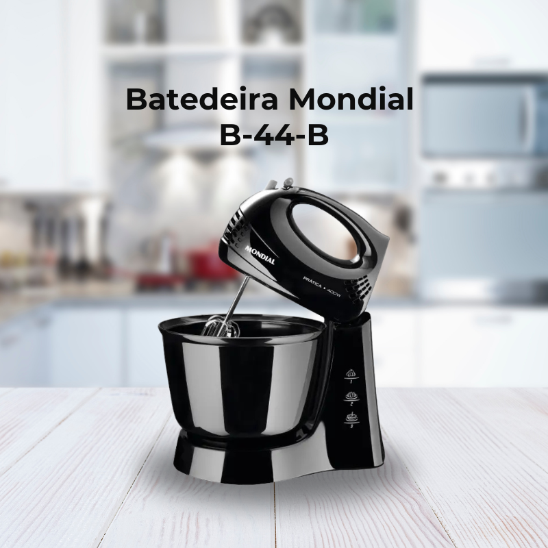 Batedeira Prática Mondial B-44-B: Uma Análise Completa